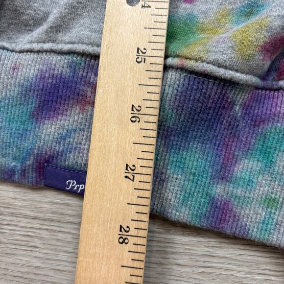 PRPS Nixa Watercolor Colorblock Short Sleeve Sweatshirt Men's Large - Picture 6 of 11